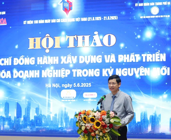 Báo chí kiến tạo và lan tỏa văn hóa doanh nghiệp trong kỷ nguyên mới