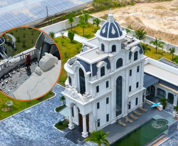 Chỉ còn 19 ngày nữa, biệt phủ xây trái phép tại Bình Thuận buộc phải phá dỡ hoàn toàn
