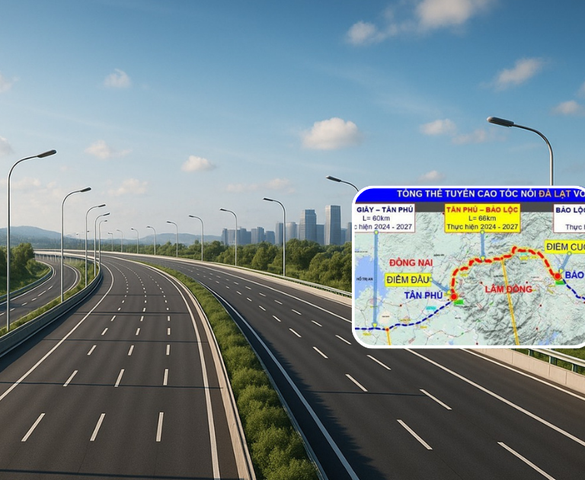 Dự án cao tốc hơn 18.000 tỷ có 'bóng dáng' của Tập đoàn Đèo Cả đạt dấu mốc quan trọng