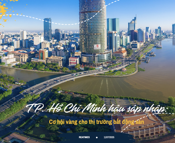 TP. Hồ Chí Minh hậu sáp nhập: Cơ hội vàng cho thị trường bất động sản
