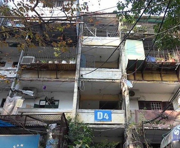 Nhiều nhà tập thể cũ tại Hà Nội rao bán hơn 4 tỷ đồng/căn