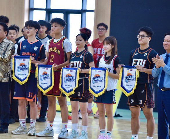 Khai mạc GMB League 2025: Kiến tạo sân chơi chuyên nghiệp cho HS, SV đam mê bóng rổ