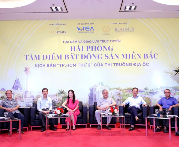 VIDEO: Tọa đàm và Giao lưu trực tuyến "Hải Phòng - Tâm điểm bất động sản miền Bắc: Kịch bản TP.HCM thứ 2 của thị trường địa ốc"