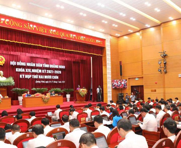 Quảng Ninh: Khai mạc Kỳ họp thứ 29 HĐND tỉnh khóa XIV