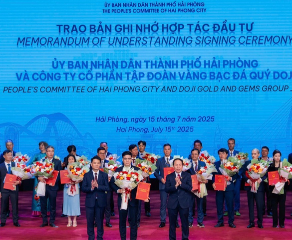 Tập đoàn DOJI và Hải Phòng hợp tác chiến luợc phát triển đô thị tầm cỡ
