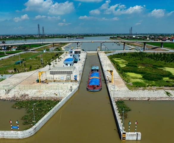 Kênh đào lớn nhất Việt Nam đón tin vui