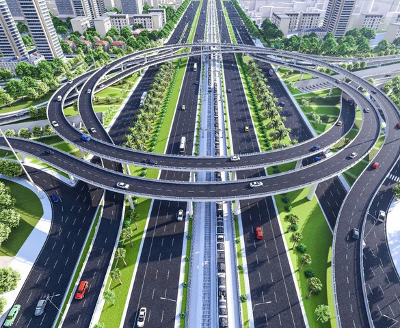 Hà Nội sẽ có thêm 3 nút giao quy mô trên tuyến đường Vành đai 3,5