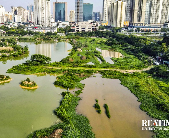 Hà Nội: Hiện trạng công viên hồ điều hòa khu đô thị Tây Nam "15 năm trên giấy"