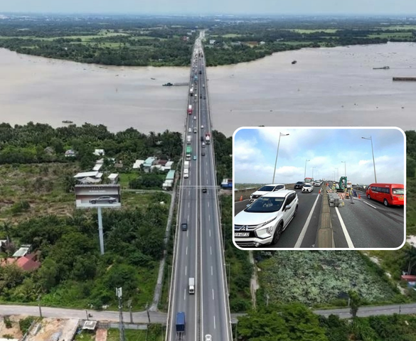 Chỉ vài giờ nữa, người dân có thể di chuyển bình thường trên cao tốc TP. HCM - Long Thành