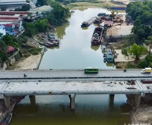 Sắp thông xe cây cầu huyết mạch 1.500 tỷ kết nối Hà Nội - Thái Nguyên