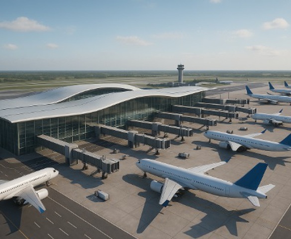 Việt Nam dự kiến có sân bay quốc tế mới 720ha, chỉ cách sân bay Nội Bài 80km