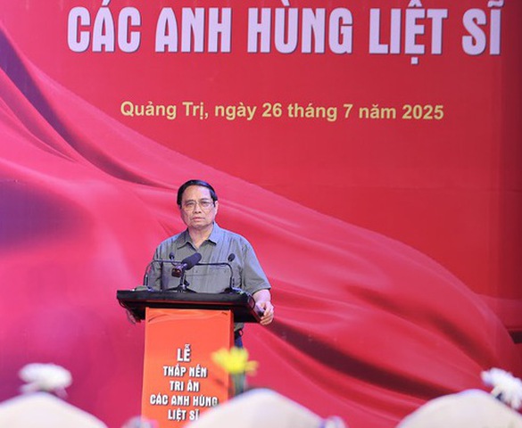 Thủ tướng: Các Anh hùng liệt sĩ đã làm rạng rỡ non sông, đất nước ta