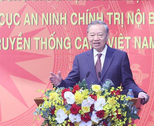 Tổng Bí thư: Đổi mới mạnh mẽ tư duy, cách thức triển khai bảo vệ an ninh chính trị nội bộ
