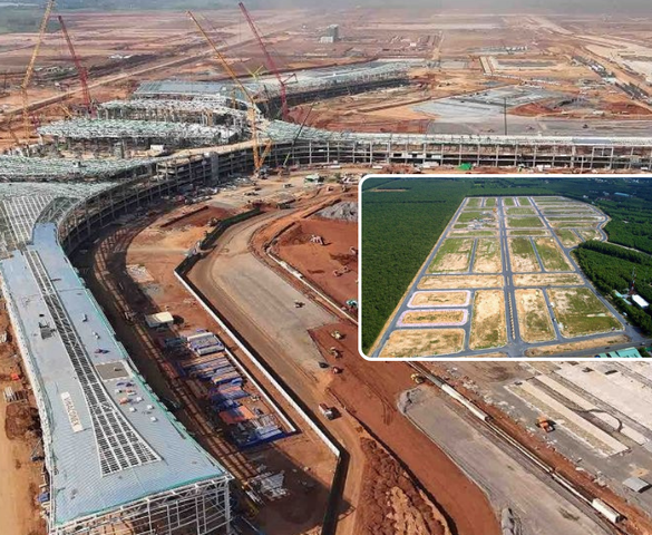 Sau sáp nhập, BĐS quanh khu vực sân bay Long Thành chờ ngày bứt phá