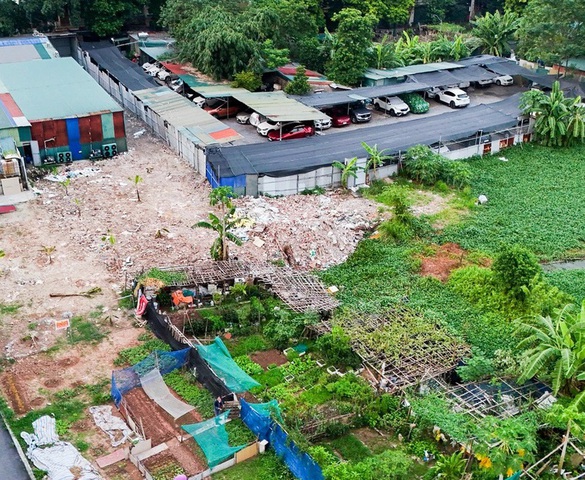 Hà Nội chỉ đạo xử lý san lấp hồ, xây dựng trái phép tại phường Định Công