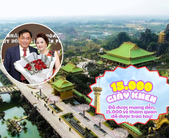 Chỉ sau 1 tháng ưu đãi, KDL 6.000 tỷ lớn bậc nhất Đông Nam Á của vợ chồng bà Nguyễn Phương Hằng đã tiếp đón 15.000 vị khách đặc biệt