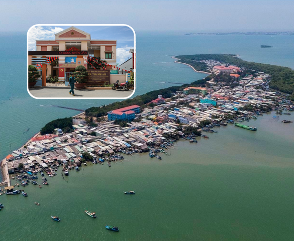 Xã duy nhất tại TP. HCM không sáp nhập cũng không đổi tên, nằm hoàn toàn tách biệt với đất liền