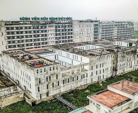 Hai bệnh viện hạng đặc biệt của Việt Nam vẫn gặp khó khi sắp đi vào vận hành sau 10 năm bỏ hoang