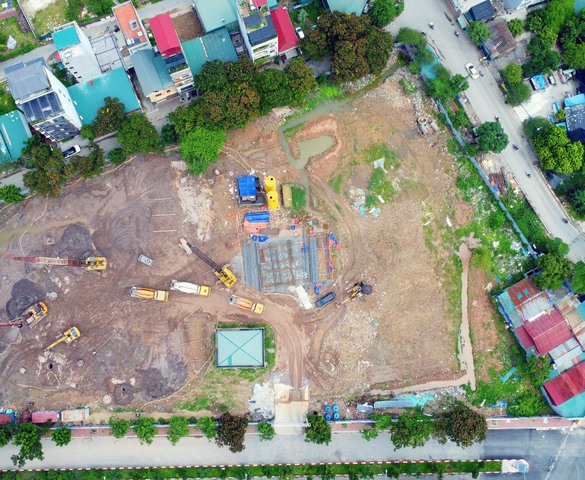 Cận cảnh dự án nhà ở xã hội trên đường Vành đai 3,5 sắp thông xe