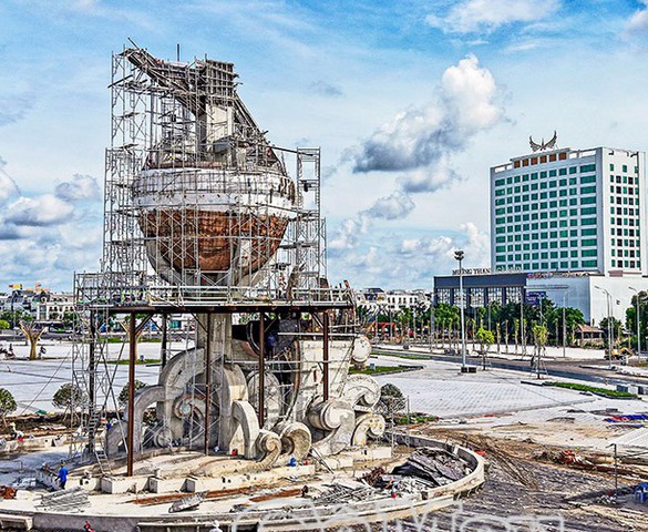 Tỉnh lớn thứ 3 ĐBSCL sắp có quảng trường quy mô với biểu tượng con tôm