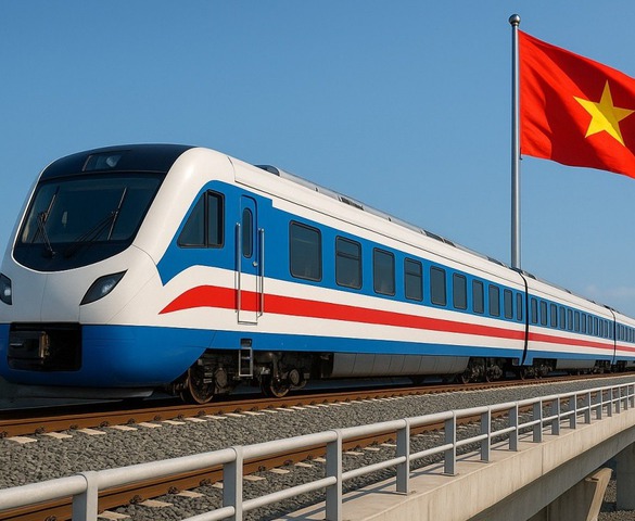 VinSpeed đề xuất 2 tuyến đường sắt tốc độ cao trong năm 2025