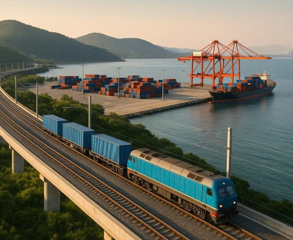 Quảng Ngãi đề xuất làm tuyến đường sắt hơn 14km nối thẳng tới cảng biển Dung Quất