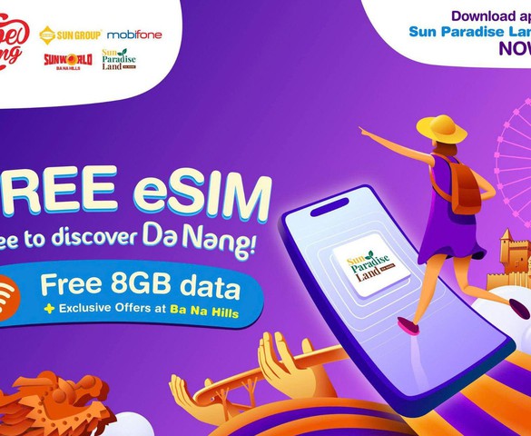 50.000 eSIM miễn phí đang chờ khách quốc tế tại Đà Nẵng