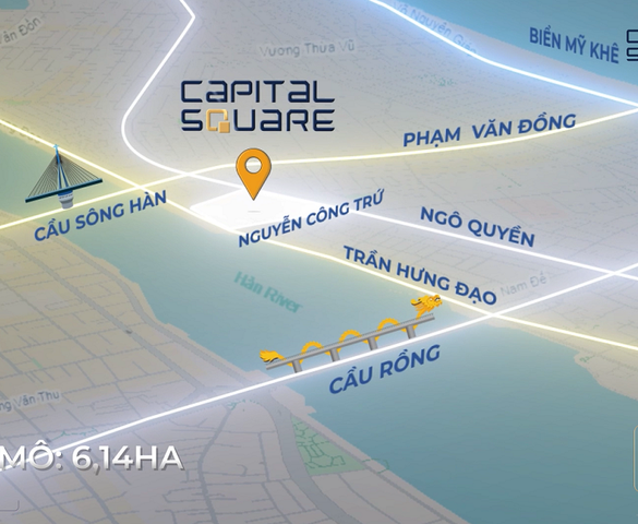 Vị trí kim cương mang đến lợi thế vượt trội cho Capital Square
