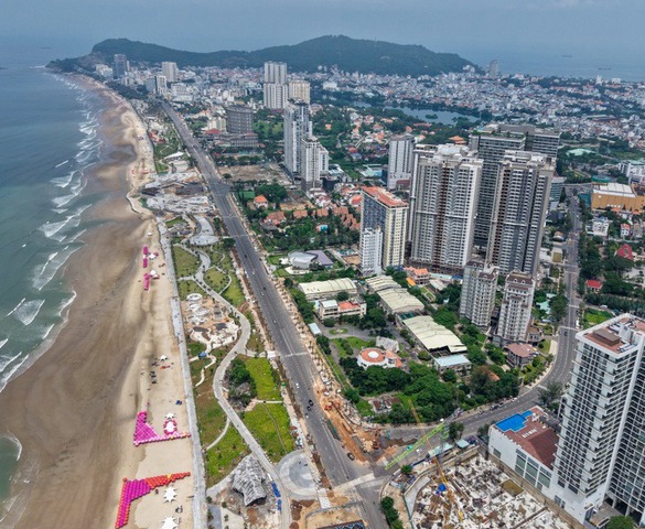 Đường ven bãi biển sôi động nhất miền Nam: Bất động sản chạm ngưỡng 500 triệu đồng/m2