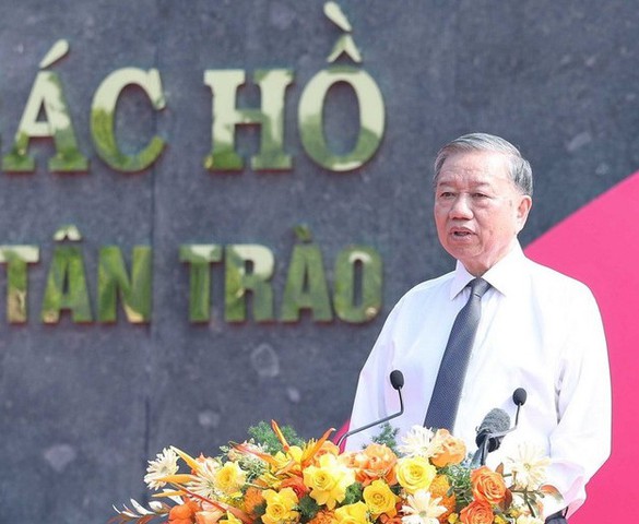 Tổng Bí thư Tô Lâm dự Ngày hội toàn dân bảo vệ an ninh Tổ quốc tại Tuyên Quang