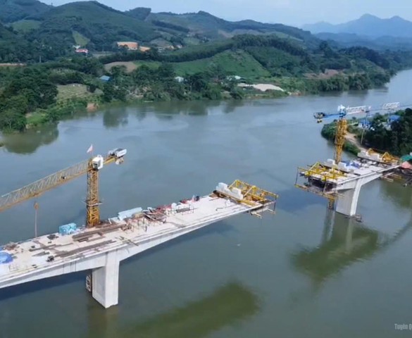 Nước rút thi công cao tốc Tuyên Quang - Hà Giang