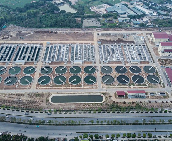 Ít ngày nữa, nhà máy xử lý nước thải ‘giải cứu’ dòng sông ô nhiễm nhất Thủ đô sẽ khánh thành