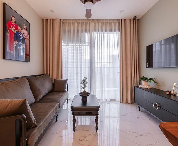Cải tạo căn hộ 48 m2 cho 3 người ở với 280 triệu đồng