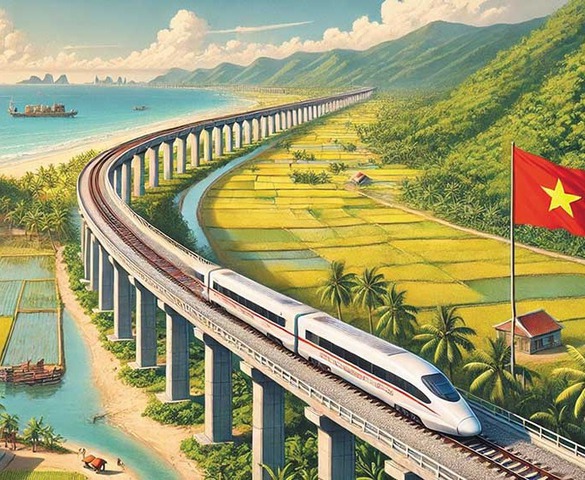 Siêu dự án đường sắt tốc độ cao 67 tỷ USD tại TP rộng nhất cả nước đón tin vui lớn