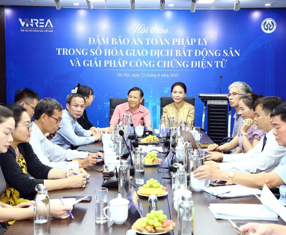 Hội thảo: Bảo đảm an toàn pháp lý trong số hóa giao dịch bất động sản và giải pháp công chứng điện tử