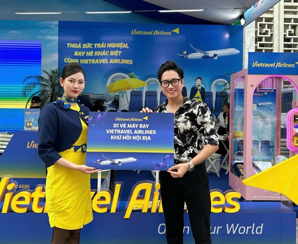 Vietravel Airlines mang tới những trải nghiệm đặc biệt gì tại Triển lãm thành tựu Đất nước?