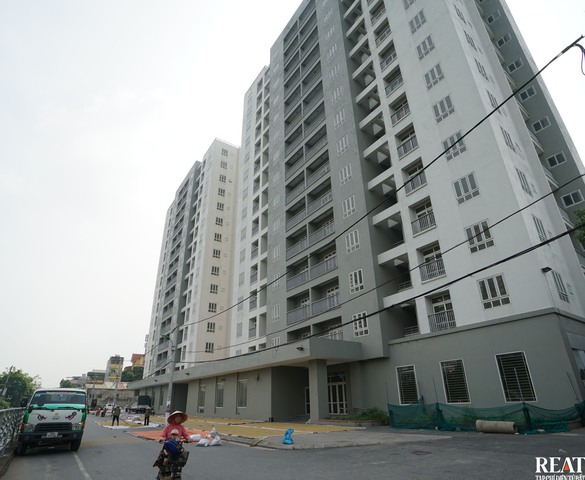 Giá nhà tái định cư cũ cao ngang chung cư mới dù đã xuống cấp