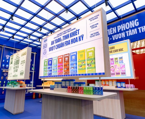 Vinamilk góp mặt tại Triển lãm Thành tựu Đất nước dịp 80 năm Quốc khánh: Tự hào cùng dân tộc vươn mình