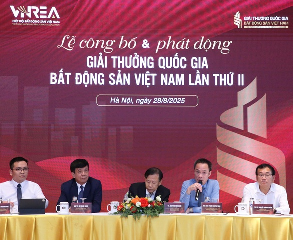 Lễ công bố & phát động Giải thưởng Quốc gia Bất động sản Việt Nam lần thứ II