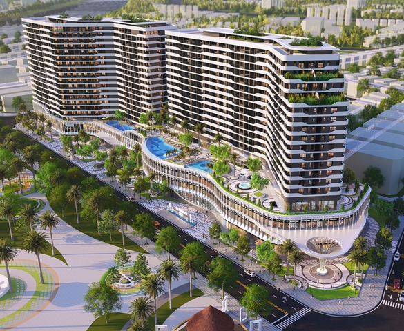 Mô hình phức hợp căn hộ và trung tâm thương mại Diamond Sky: Từ thế giới tới TP.HCM