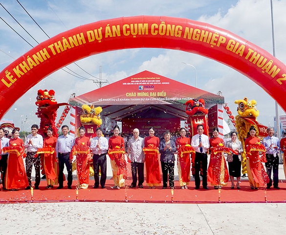 Đồng Tháp: Khánh thành Dự án Cụm công nghiệp Gia Thuận 2, hướng đến lễ kỷ niệm 80 năm Quốc khánh