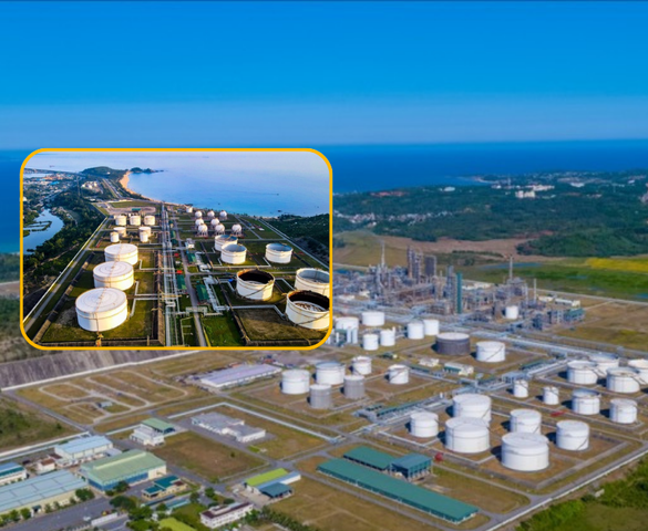 Doanh nghiệp vận hành nhà máy lọc dầu đầu tiên của Việt Nam được giao gần 450ha biển