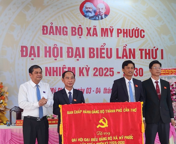 TP. Cần Thơ: Giám đốc Sở Văn hóa Thể thao và Du lịch dự, chỉ đạo Đại hội Đại biểu Đảng bộ xã Mỹ Phước
