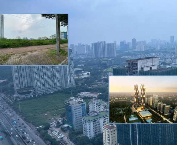 Cận cảnh khu đất xây dựng tòa nhà chọc trời từng được kỳ vọng vượt Landmark 81 của Kinh Bắc: 6 năm ‘nằm im’ chưa tìm được chủ