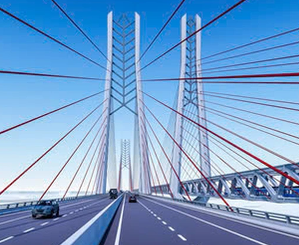Nhật Bản ngỏ ý hỗ trợ xây dựng cây cầu dây văng dài hơn 17km kết nối 2 tỉnh thành vùng Đồng bằng sông Cửu Long