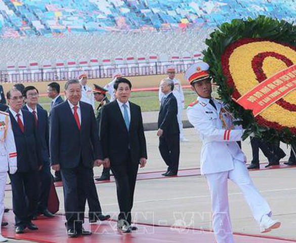 80 năm Quốc khánh: Lãnh đạo Đảng, Nhà nước vào Lăng viếng Chủ tịch Hồ Chí Minh