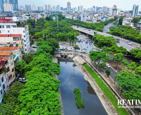 Hà Nội: "hồi sinh" sông Tô Lịch, nước trong xanh cá bơi lội
