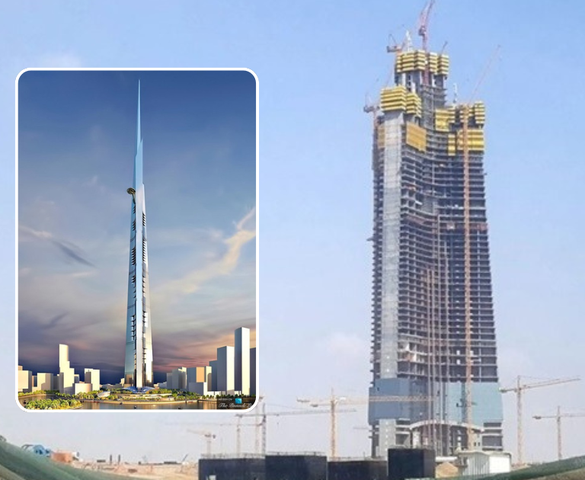 Tòa tháp chọc trời cao nhất thế giới: Cao hơn 3 lần tháp Eiffel, cần tới 80.000 tấn thép