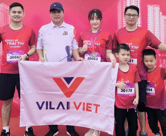 Vilai Việt cùng Chạy vì Trái tim xây dựng những giá trị bền vững