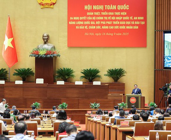 Hội nghị toàn quốc quán triệt, triển khai thực hiện 4 Nghị quyết của Bộ Chính trị